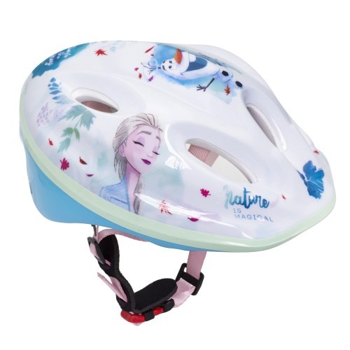 Disney Kinder Fietshelm - Frozen - Wit - 52-56 CM