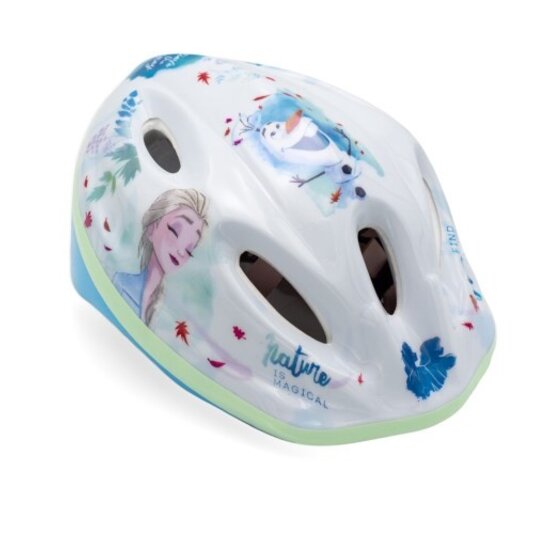 Disney Kinder Fietshelm - Frozen - Wit - 52-56 CM