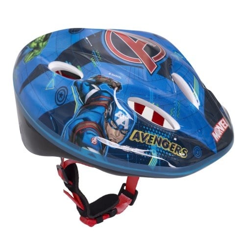 Disney Kinder Fietshelm - Avengers - Blauw - 52-56 CM