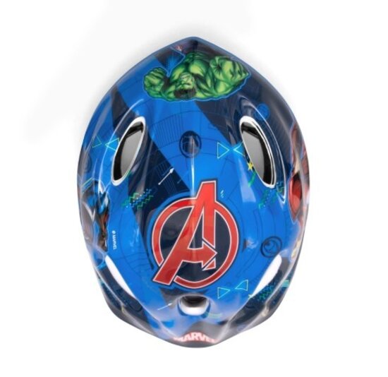 Disney Kinder Fietshelm - Avengers - Blauw - 52-56 CM