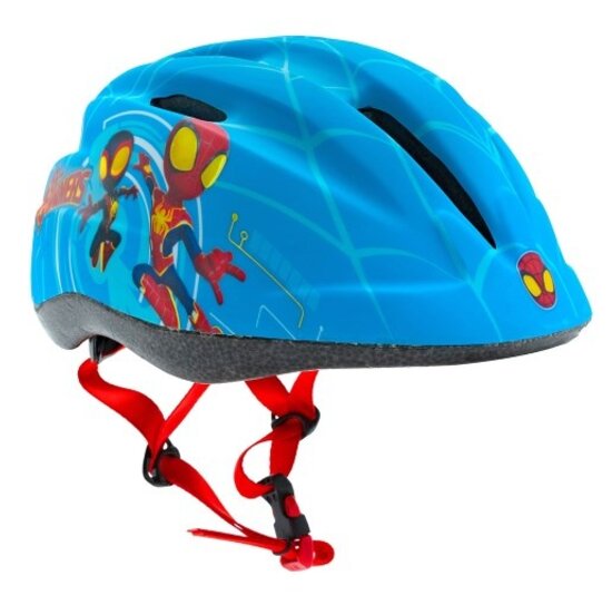 Disney Kinder Fietshelm - Spidey - Blauw - 48-52 CM