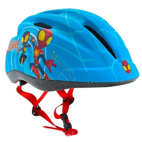 Disney Kinder Fietshelm - Spidey - Blauw - 48-52 CM