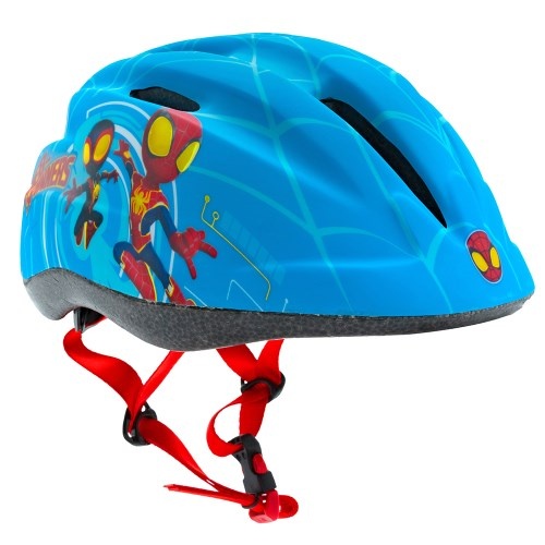 Disney Kinder Fietshelm - Spidey - Blauw - 48-52 CM