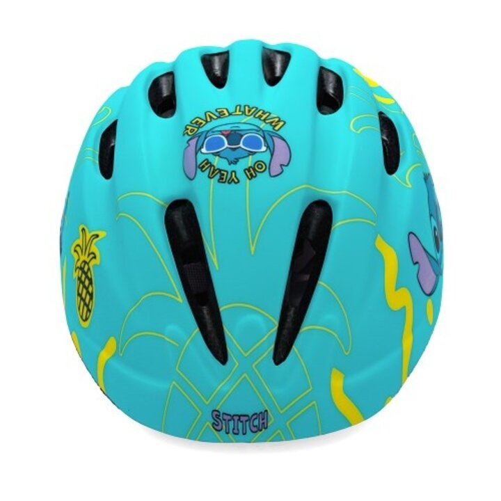 Disney Kinder Fietshelm - Stitch - Blauw - 48-52 CM