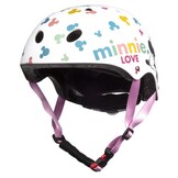 Disney Kinder Fietshelm Sport - Minnie - Wit - 52-56 CM