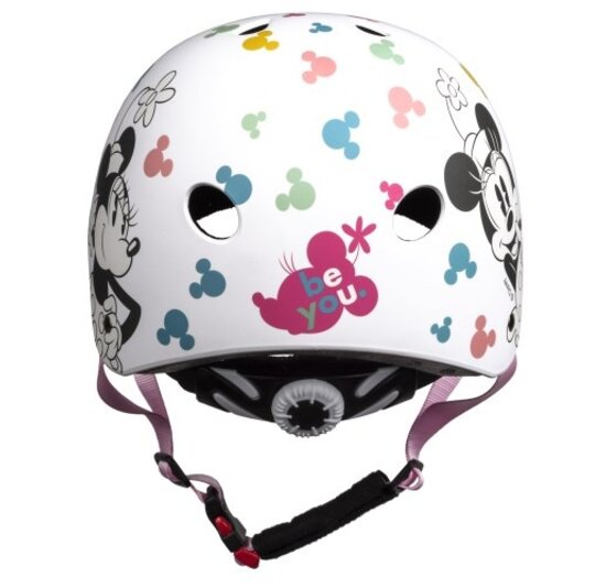 Disney Kinder Fietshelm Sport - Minnie - Wit - 52-56 CM