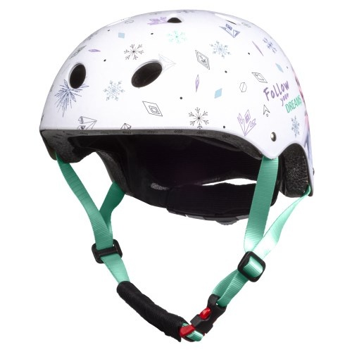 Disney Kinder Fietshelm Sport - Frozen - Wit - 52-56 CM