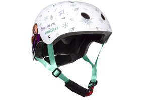 Disney Kinder Fietshelm Sport - Frozen - Wit - 52-56 CM