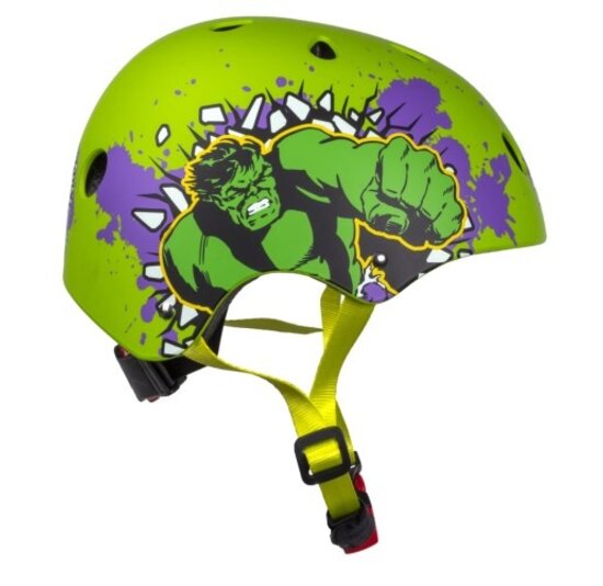 Disney Kinder Fietshelm Sport - Hulk - Groen - 52-56 CM