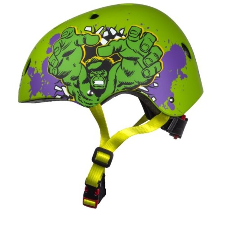 Disney Kinder Fietshelm Sport - Hulk - Groen - 52-56 CM