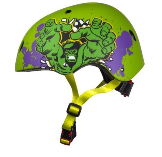 Disney Kinder Fietshelm Sport - Hulk - Groen - 52-56 CM