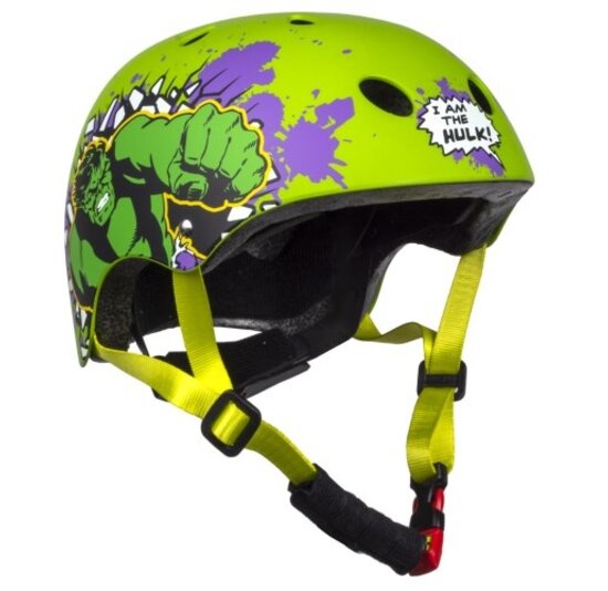 Disney Kinder Fietshelm Sport - Hulk - Groen - 52-56 CM