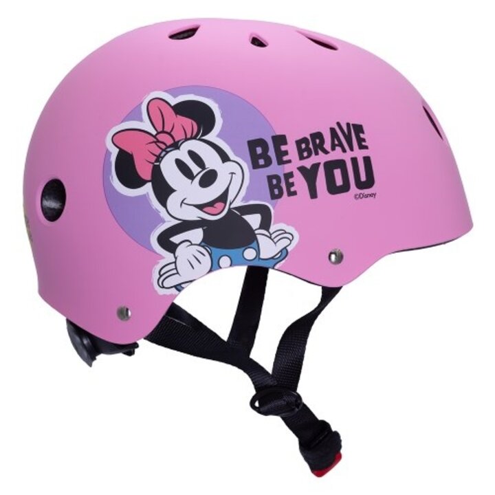 Disney Kinder Fietshelm Sport - Minnie - Roze - 52-56 CM