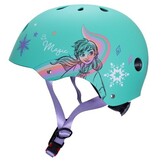 Disney Kinder Fietshelm Sport - Frozen - Blauw - 52-56 CM