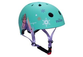 Disney Kinder Fietshelm Sport - Frozen - Blauw - 52-56 CM