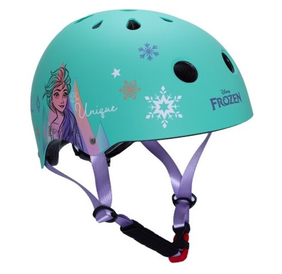 Disney Kinder Fietshelm Sport - Frozen - Blauw - 52-56 CM