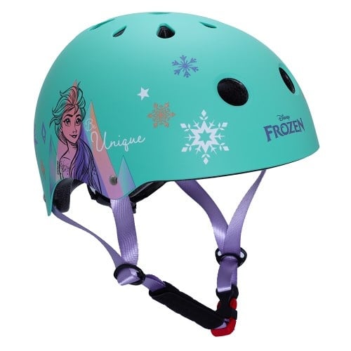 Disney Kinder Fietshelm Sport - Frozen - Blauw - 52-56 CM