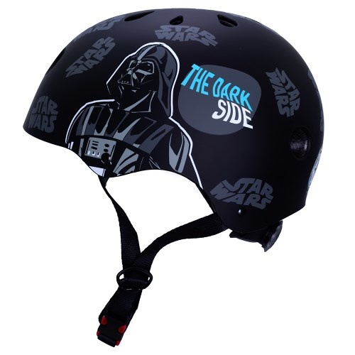 Disney Kinder Fietshelm Sport - Stars Wars - Zwart - 54-58 CM