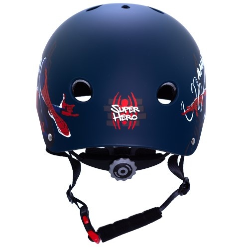 Disney Kinder Fietshelm Sport - Spider-Man - Donkerblauw - 52-56 CM