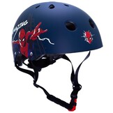 Disney Kinder Fietshelm Sport - Spider-Man - Donkerblauw - 52-56 CM