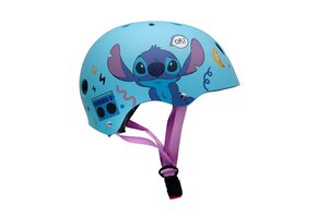 Disney Kinder Fietshelm Sport - Stitch - Blauw - 52-56 CM