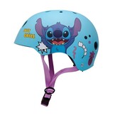 Disney Kinder Fietshelm Sport - Stitch - Blauw - 52-56 CM