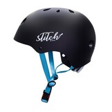 Disney Kinder Fietshelm Sport - Stitch - Zwart - 52-56 CM