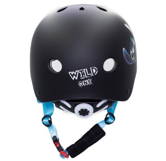 Disney Kinder Fietshelm Sport - Stitch - Zwart - 52-56 CM