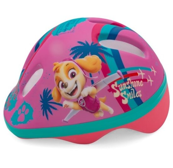Disney Kinder Fietshelm - Paw Patrol - Roze - 44-48 CM