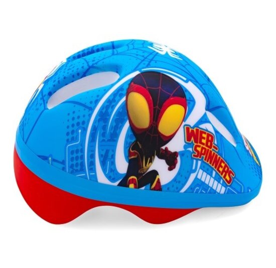 Disney Kinder Fietshelm - Spidey - Blauw - 44-48 CM