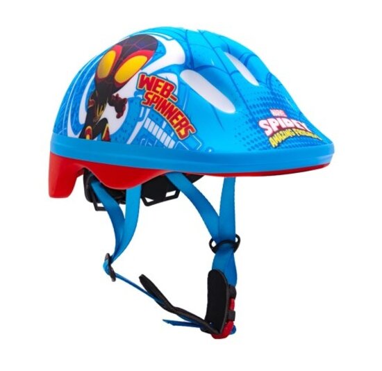 Disney Kinder Fietshelm - Spidey - Blauw - 44-48 CM