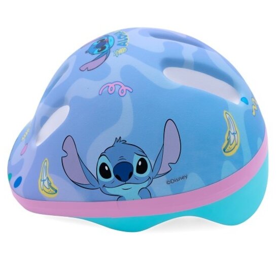 Disney Kinder Fietshelm - Stitch - Paars - 44-48 CM