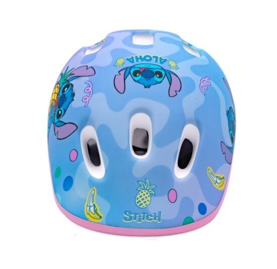Disney Kinder Fietshelm - Stitch - Paars - 44-48 CM