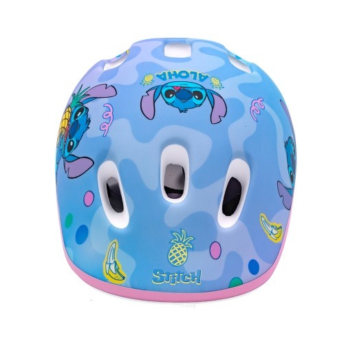 Disney Kinder Fietshelm - Stitch - Paars - 44-48 CM