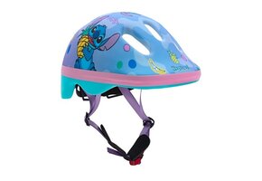 Disney Kinder Fietshelm - Stitch - Paars - 44-48 CM