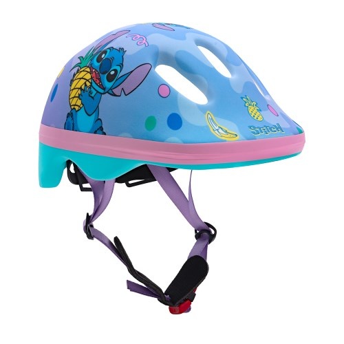 Disney Kinder Fietshelm - Stitch - Paars - 44-48 CM