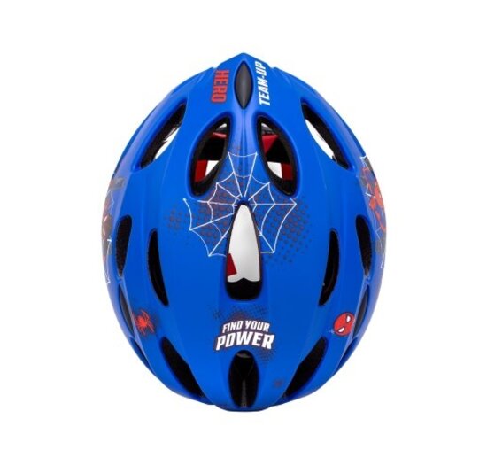 Disney Kinder Fietshelm In-Mold - Spider-Man - Donkerblauw
