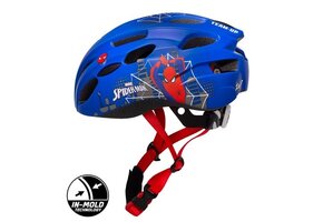 Disney Kinder Fietshelm In-Mold - Spider-Man - Donkerblauw