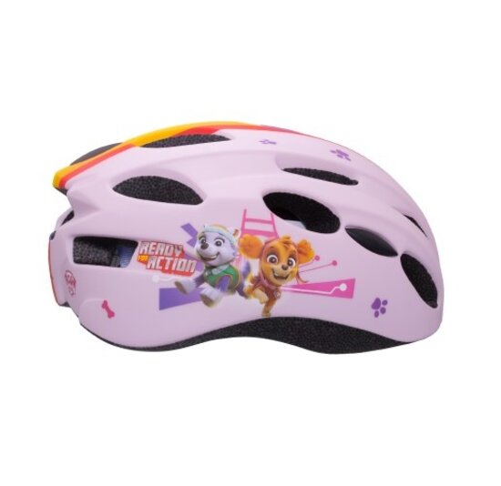 Disney Kinder Fietshelm In-Mold - Paw Patrol - Paars - 52-56 CM