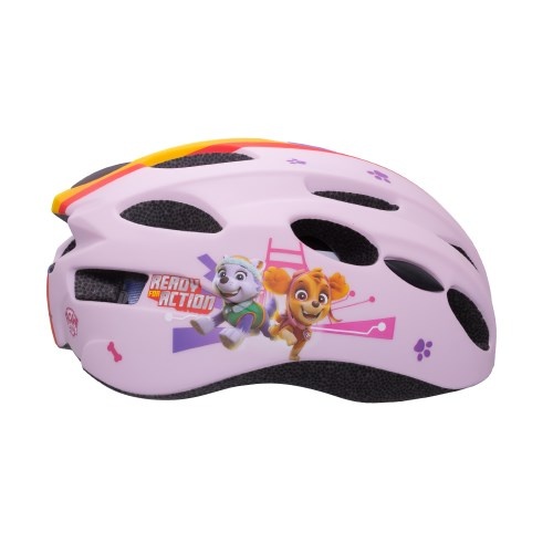Disney Kinder Fietshelm In-Mold - Paw Patrol - Paars - 52-56 CM