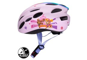 Disney Kinder Fietshelm In-Mold - Paw Patrol - Paars - 52-56 CM