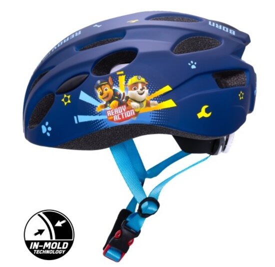 Disney Kinder Fietshelm In-Mold - Paw Patrol - Donkerblauw - 52-56 CM