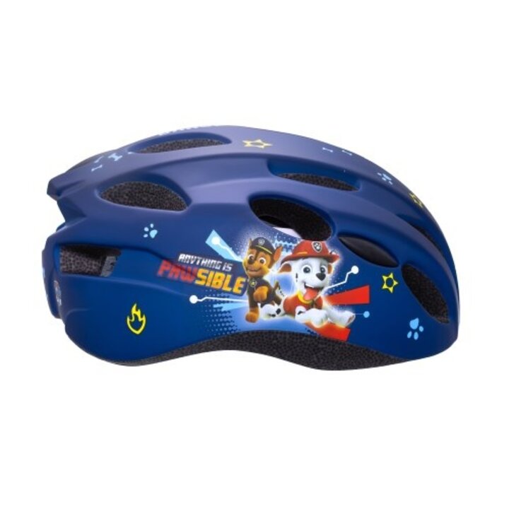 Disney Kinder Fietshelm In-Mold - Paw Patrol - Donkerblauw - 52-56 CM
