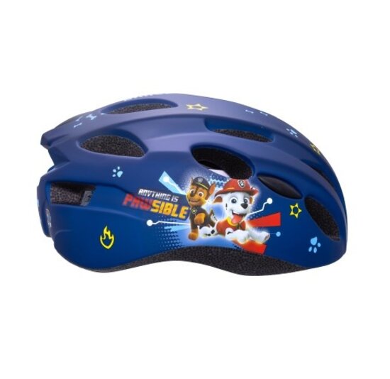 Disney Kinder Fietshelm In-Mold - Paw Patrol - Donkerblauw - 52-56 CM