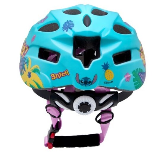 Disney Kinder Fietshelm In-Mold - Stitch - Blauw - 52-56 CM