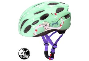 Disney Kinder Fietshelm In-Mold - Frozen - Mintgroen - 52-56 CM