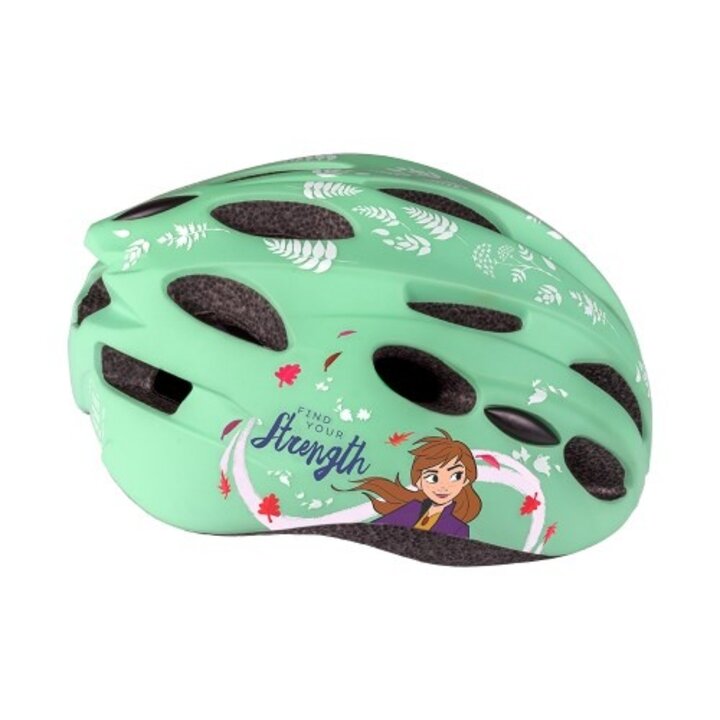 Disney Kinder Fietshelm In-Mold - Frozen - Mintgroen - 52-56 CM