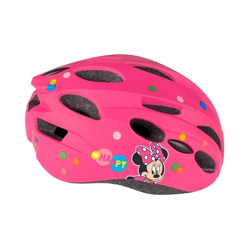 Disney Kinder Fietshelm In-Mold - Minnie - Roze - 52-56 CM