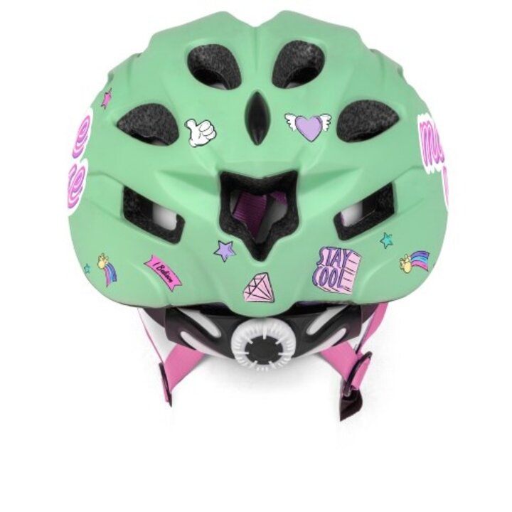 Disney Kinder Fietshelm In-Mold - Minnie - Mintgroen - 52-56 CM