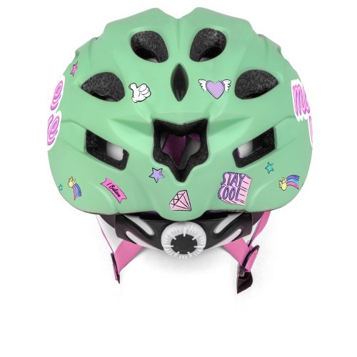 Disney Kinder Fietshelm In-Mold - Minnie - Mintgroen - 52-56 CM